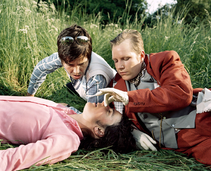 Photo: Anja Weber, Ein Sonntag mit den Peacocks (2005)