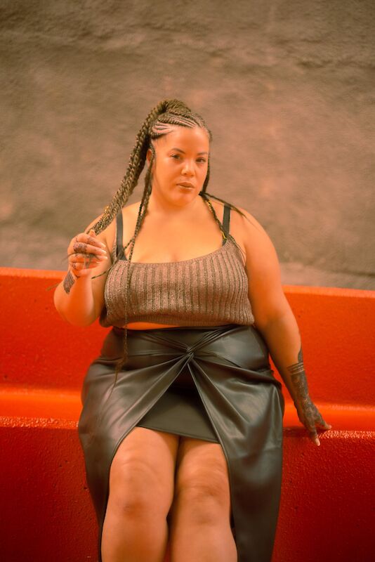 Solo ebony bbw